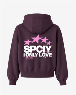 Oversized Hoodie - I Only Love My Bed & My Mama