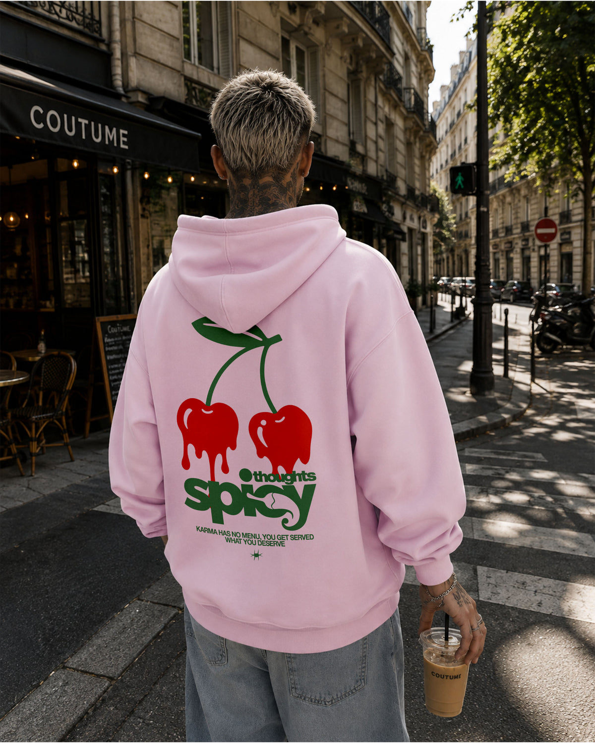 Oversized Hoodie - Karma has no menu