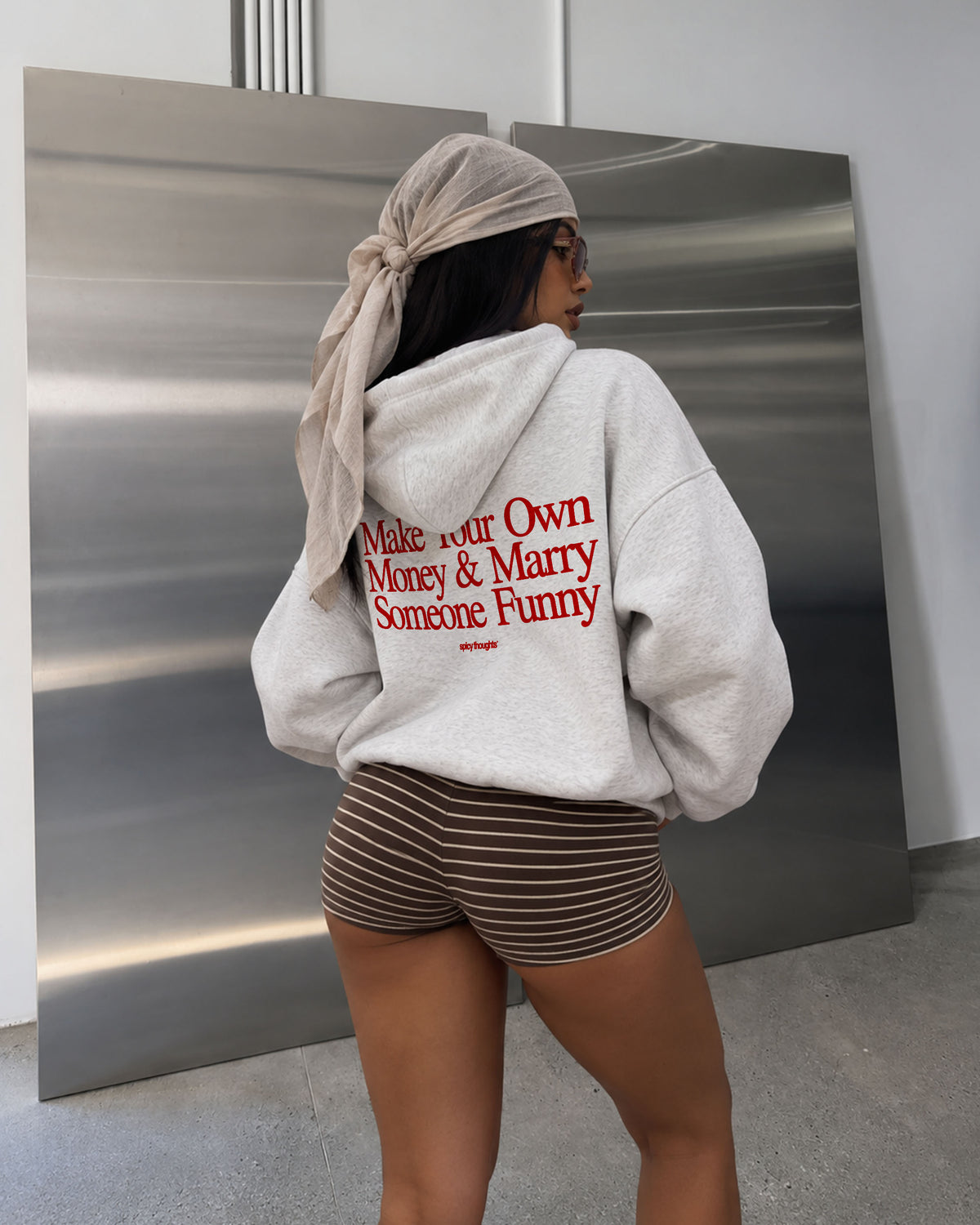 Oversized Hoodie - Make Your Own Money & Marry Someone Funny