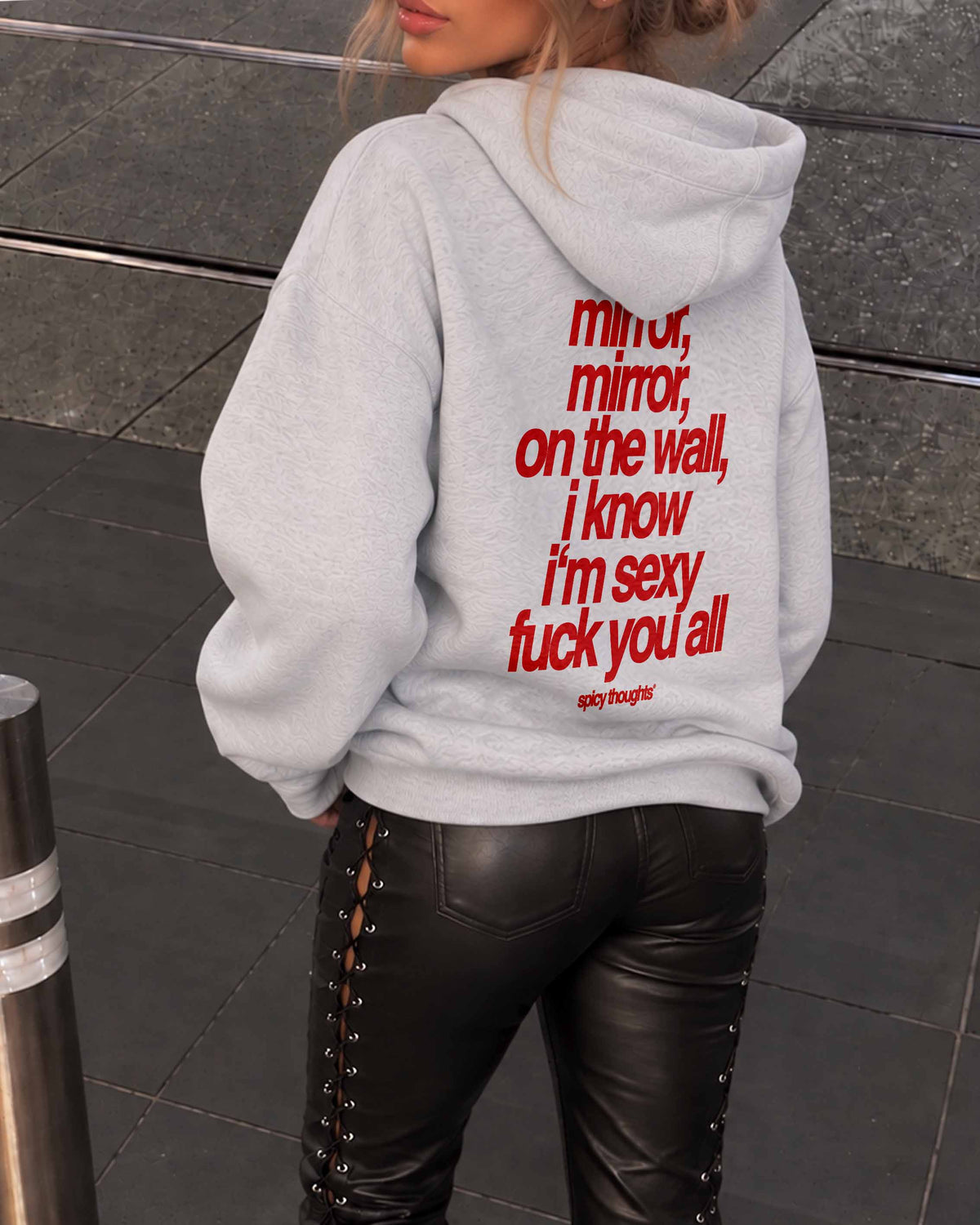 Oversized Hoodie - Mirror, mirror on the wall