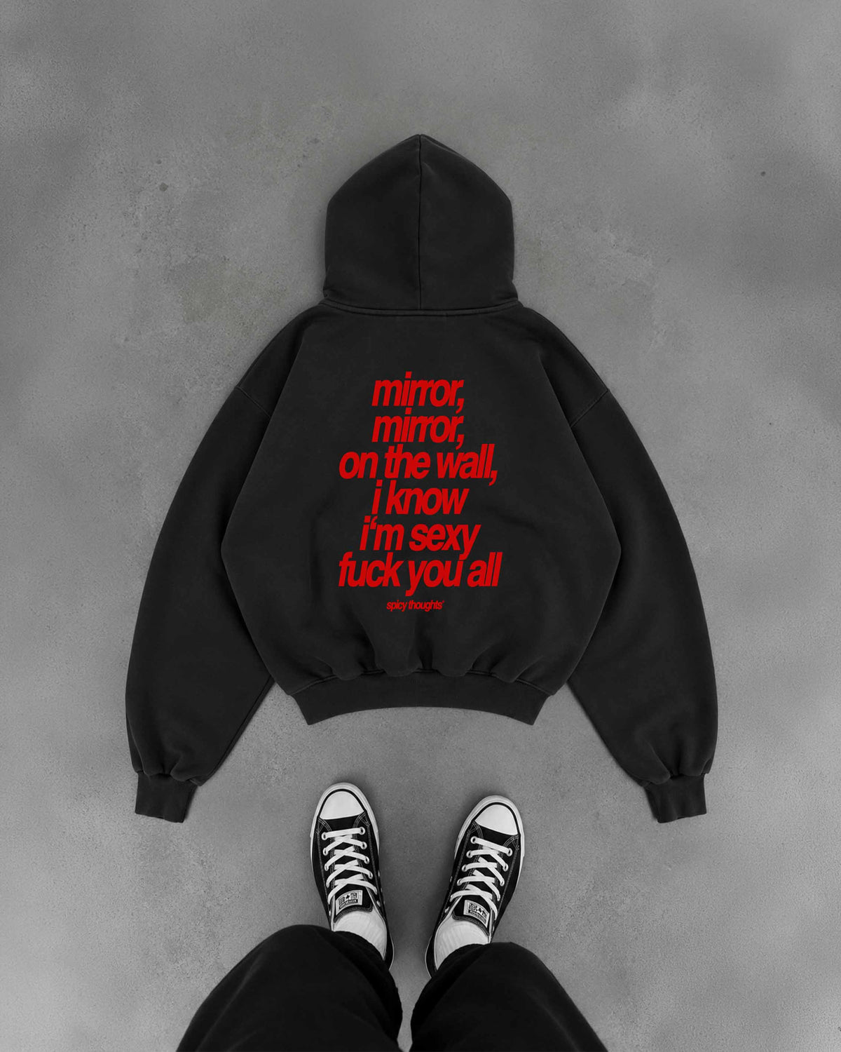 Oversized Hoodie - Mirror, mirror on the wall