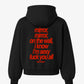 Oversized Hoodie - Mirror, mirror on the wall