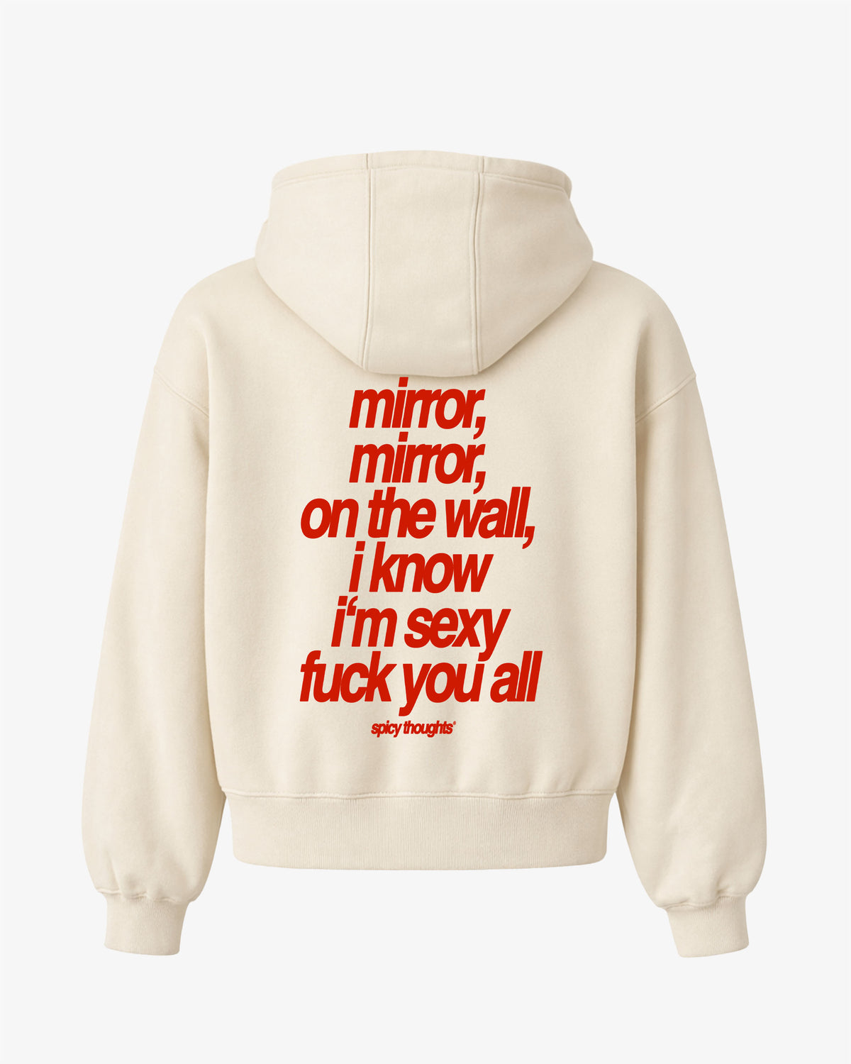 Oversized Hoodie - Mirror, mirror on the wall