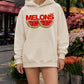 Oversized Hoodie - Melons