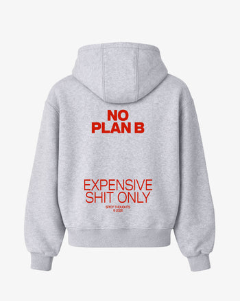 Oversized Hoodie - No plan B. Expensive shit only