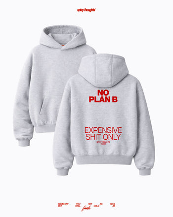 Oversized Hoodie - No plan B. Expensive shit only