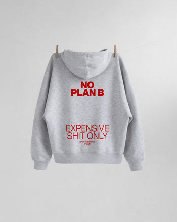 Oversized Hoodie - No plan B. Expensive shit only