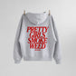 Oversized Hoodie - Pretty Girls Smoke Weed