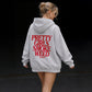 Oversized Hoodie - Pretty Girls Smoke Weed