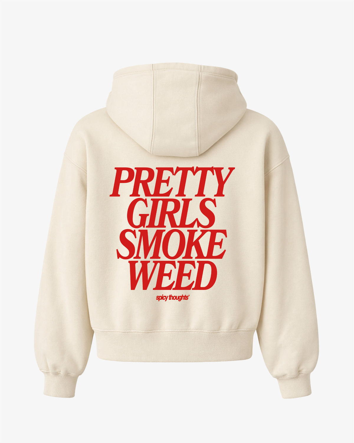Oversized Hoodie - Pretty Girls Smoke Weed