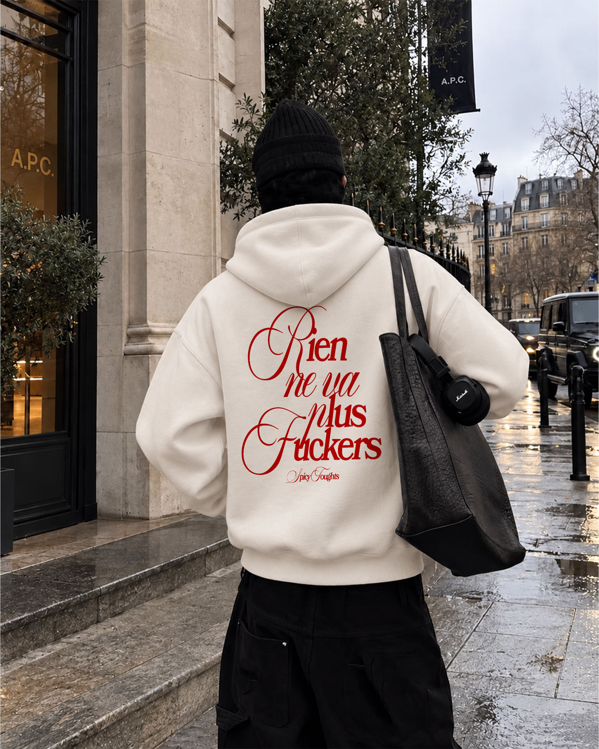 Oversized Hoodie - Rien Ne Va Plus Fuckers
