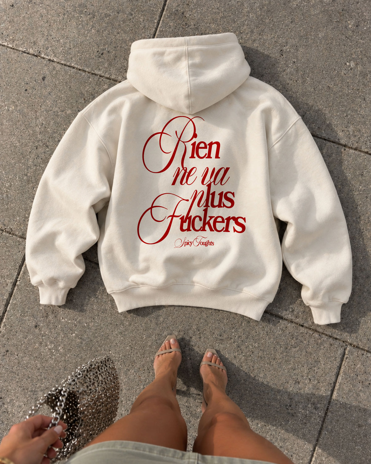 Oversized Hoodie - Rien Ne Va Plus Fuckers