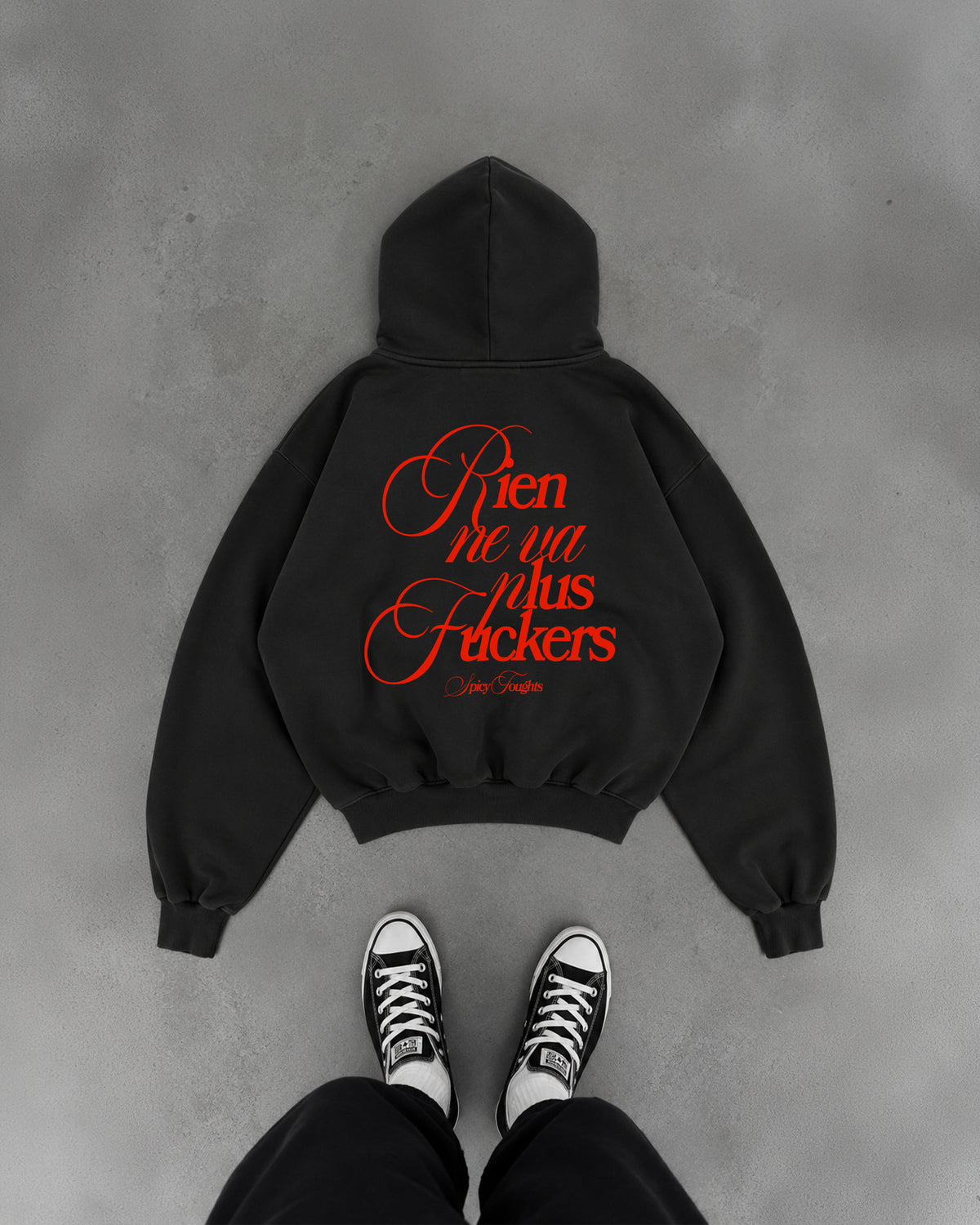Oversized Hoodie - Rien Ne Va Plus Fuckers