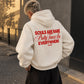 Oversized Hoodie - Good souls are rare. Pretty faces are everywhere