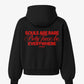 Oversized Hoodie - Good souls are rare. Pretty faces are everywhere