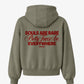 Oversized Hoodie - Good souls are rare. Pretty faces are everywhere
