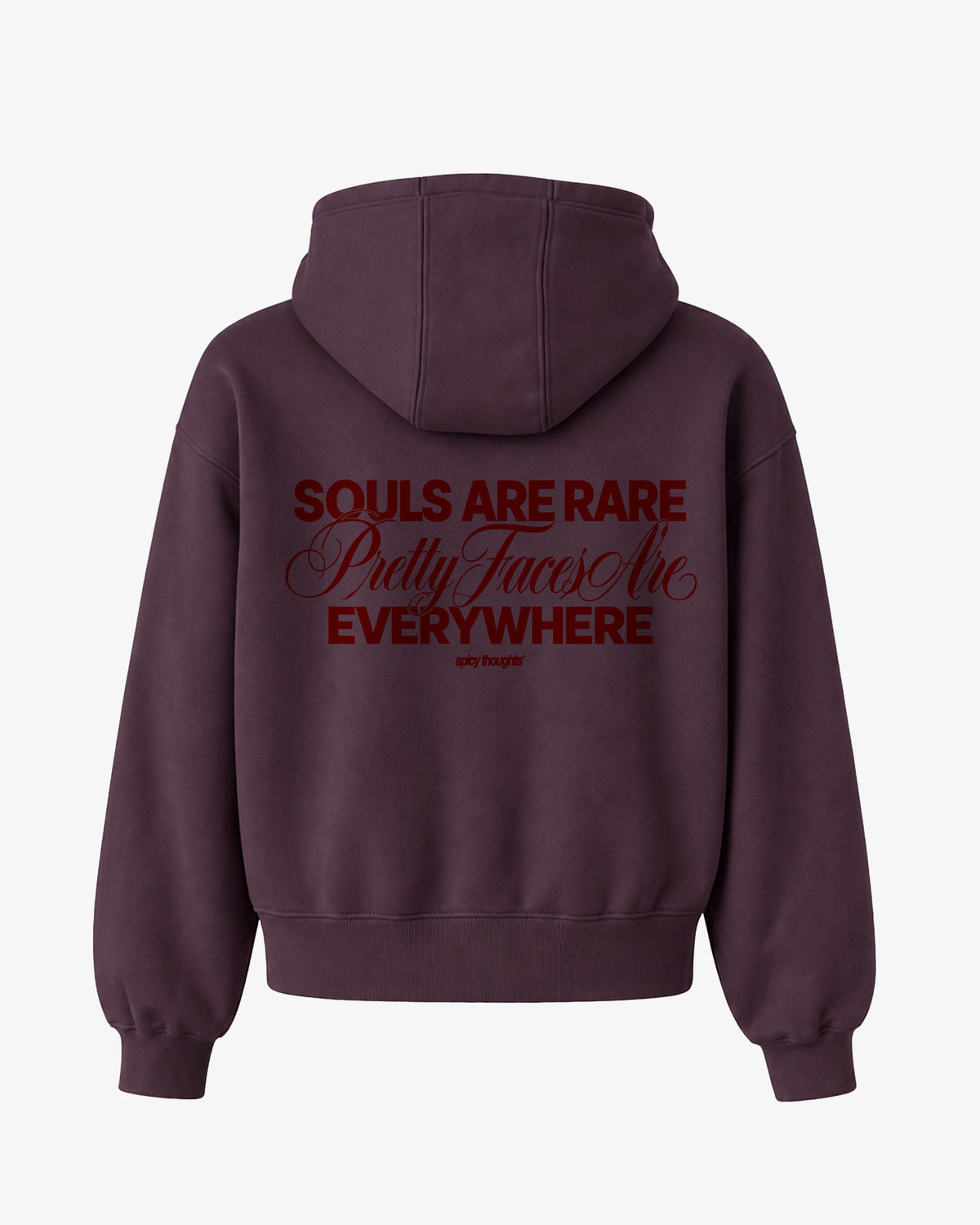 Oversized Hoodie - Good souls are rare. Pretty faces are everywhere