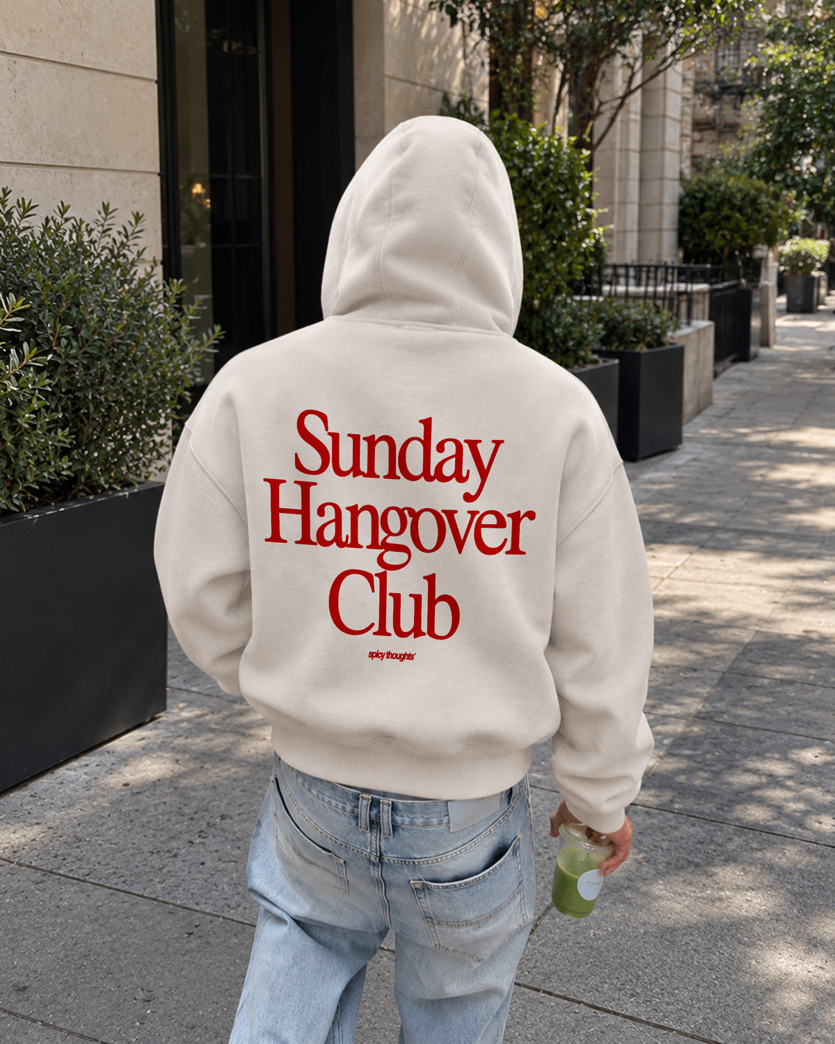Oversized Hoodie - Sunday Hangover Club