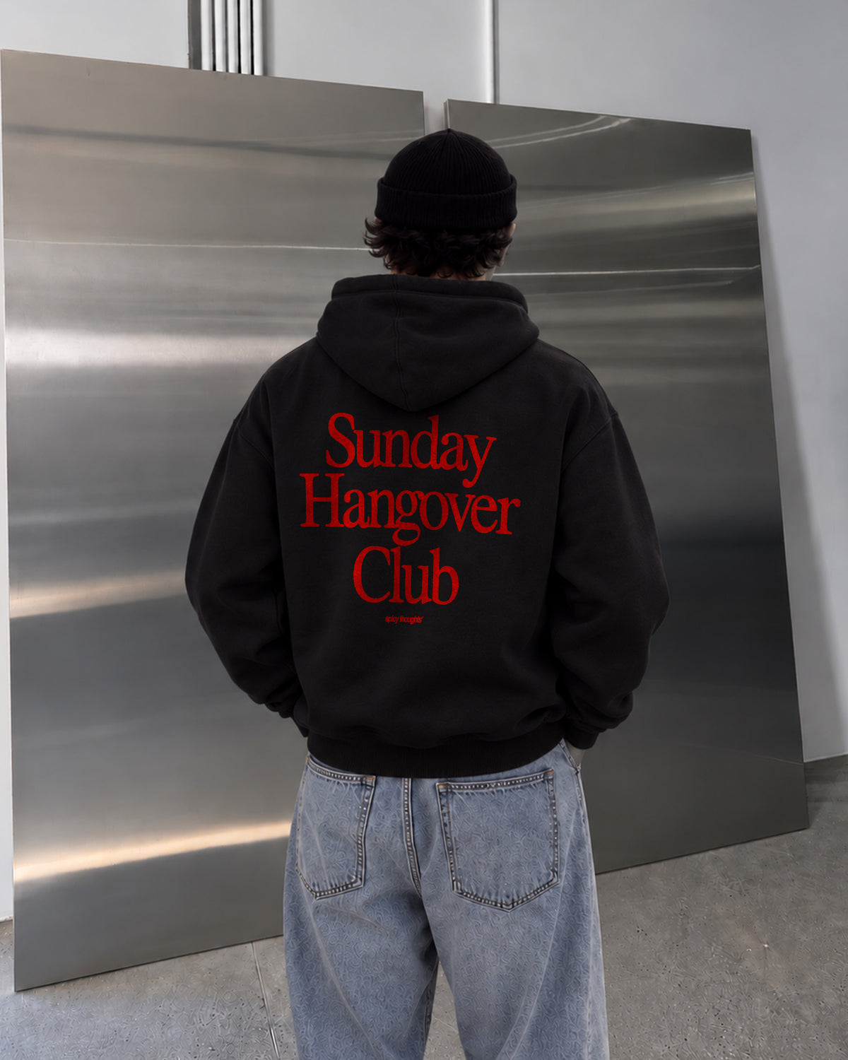 Oversized Hoodie - Sunday Hangover Club