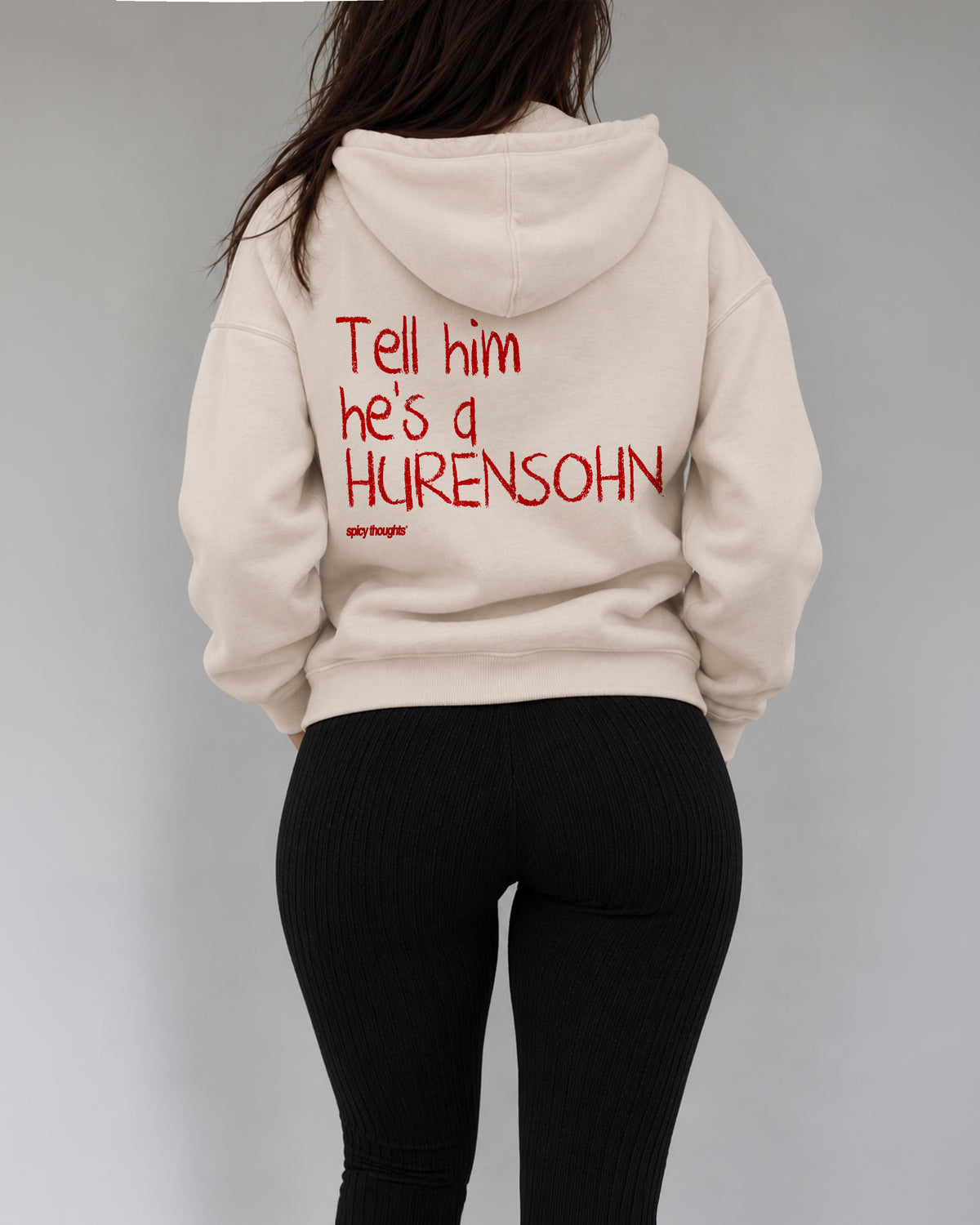 Oversized Hoodie - Tell Him He’s A Hurensohn