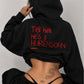 Oversized Hoodie - Tell Him He’s A Hurensohn