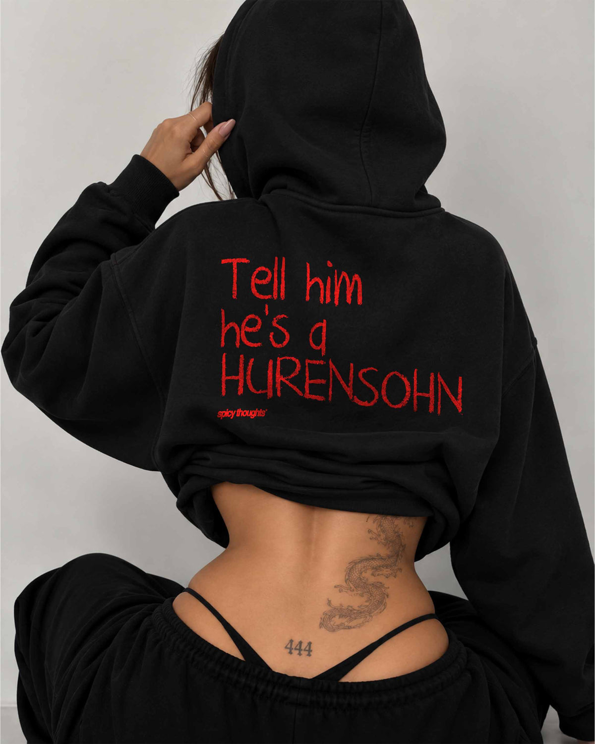 Oversized Hoodie - Tell Him He’s A Hurensohn