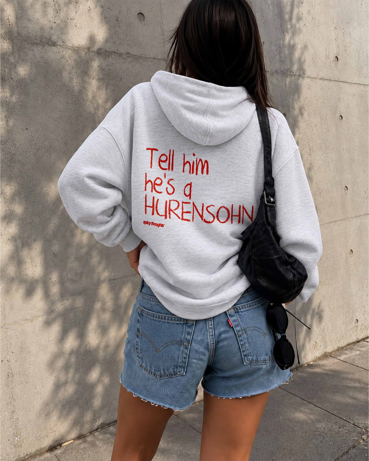 Oversized Hoodie - Tell Him He’s A Hurensohn