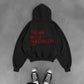 Oversized Hoodie - Tell Him He’s A Hurensohn