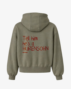 Oversized Hoodie - Tell Him He’s A Hurensohn