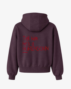 Oversized Hoodie - Tell Him He’s A Hurensohn