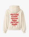 Oversized Hoodie - You’re Not Tequila