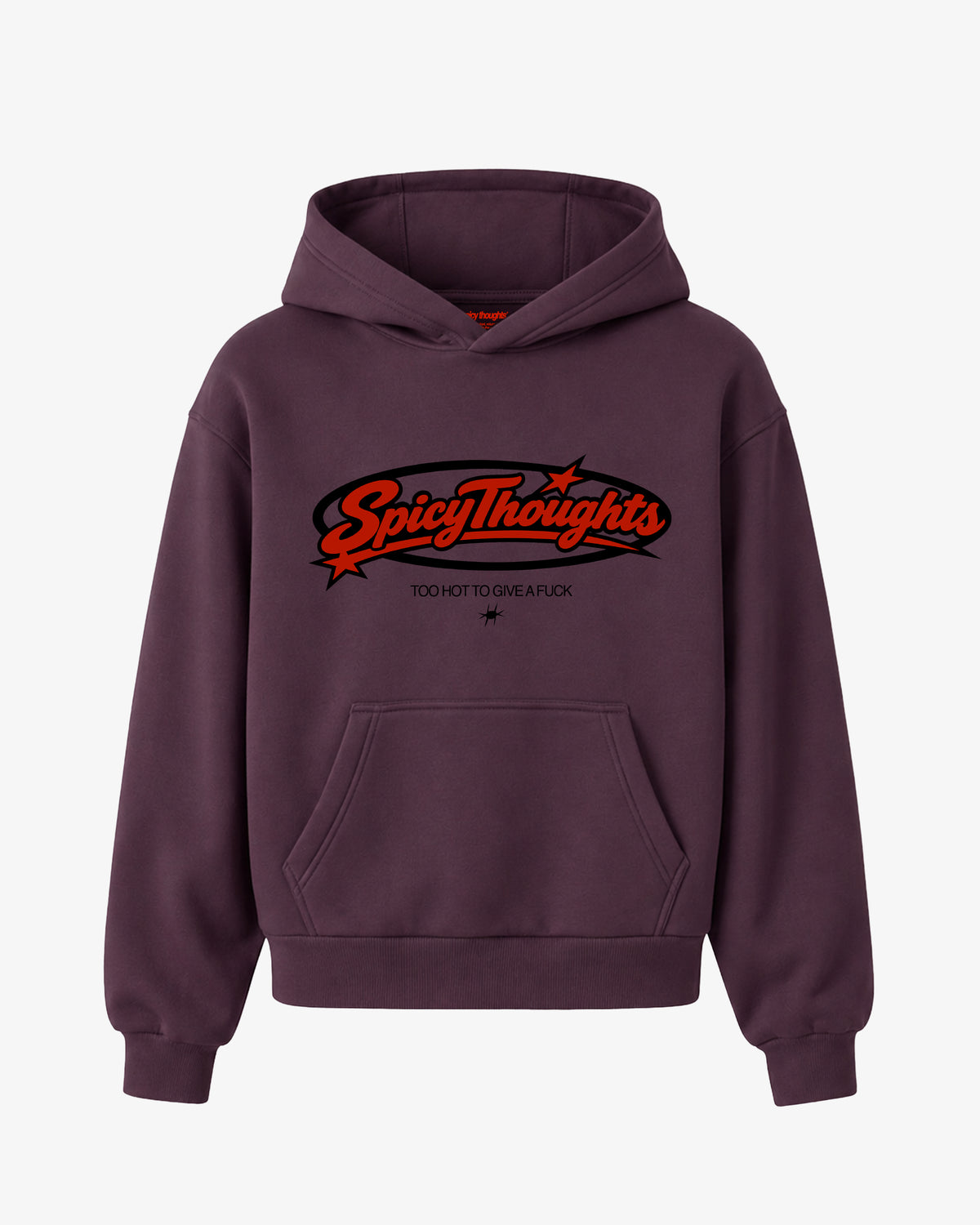 Oversized Hoodie - Too Hot To Give A Fuck