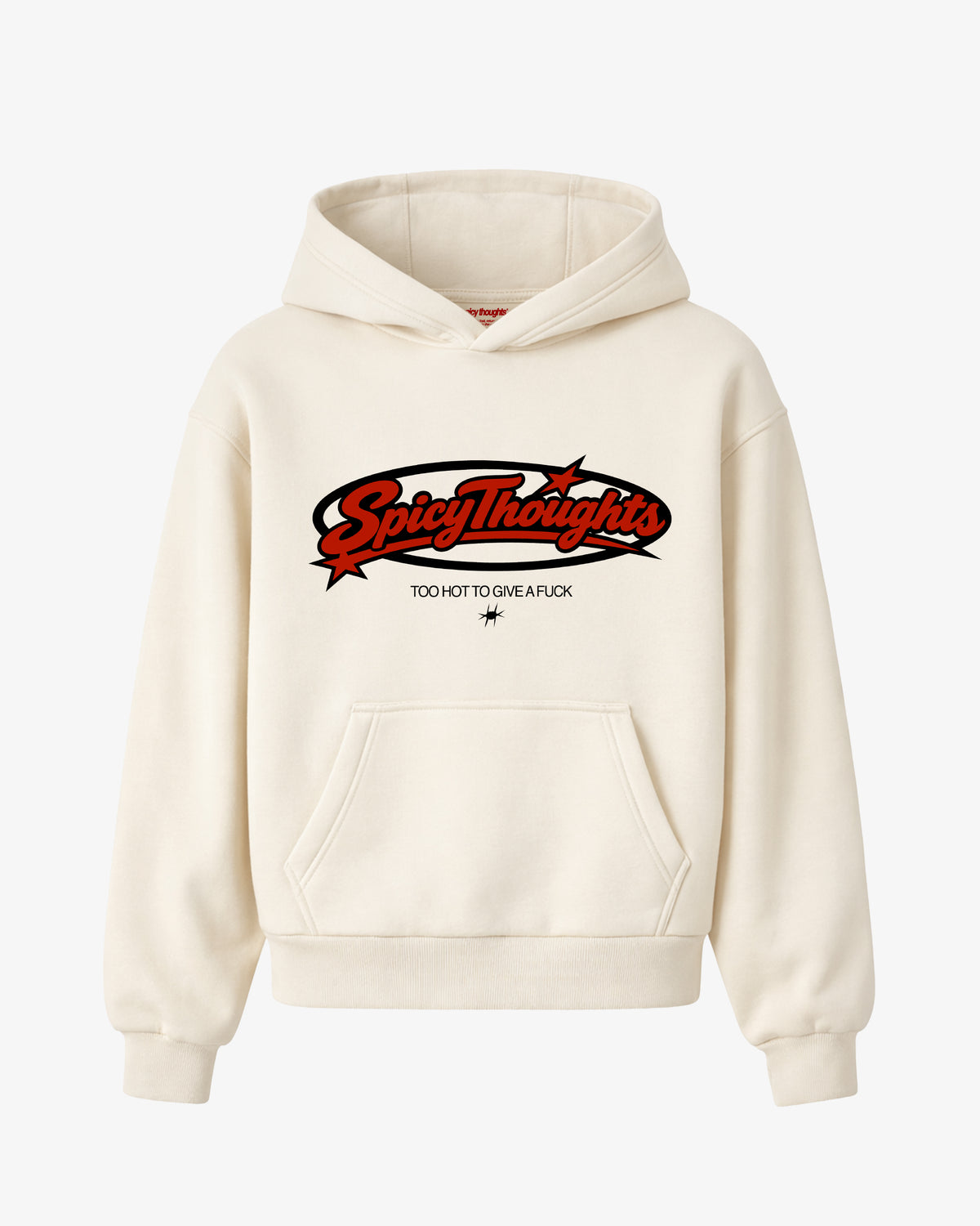 Oversized Hoodie - Too Hot To Give A Fuck