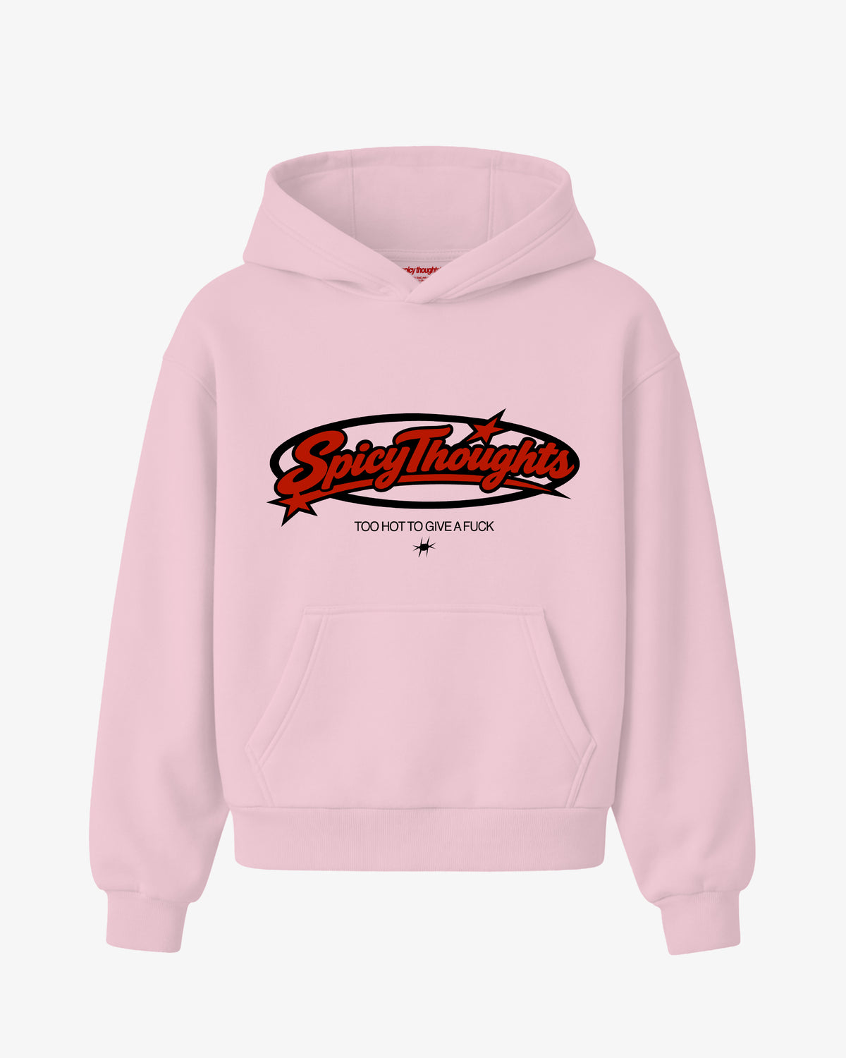 Oversized Hoodie - Too Hot To Give A Fuck