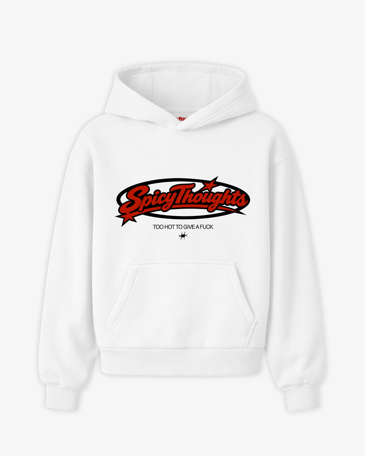 Oversized Hoodie - Too Hot To Give A Fuck