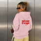 Oversized Hoodie - Eat Pussy It’s Vegan