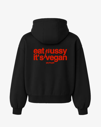 Oversized Hoodie - Eat Pussy It’s Vegan