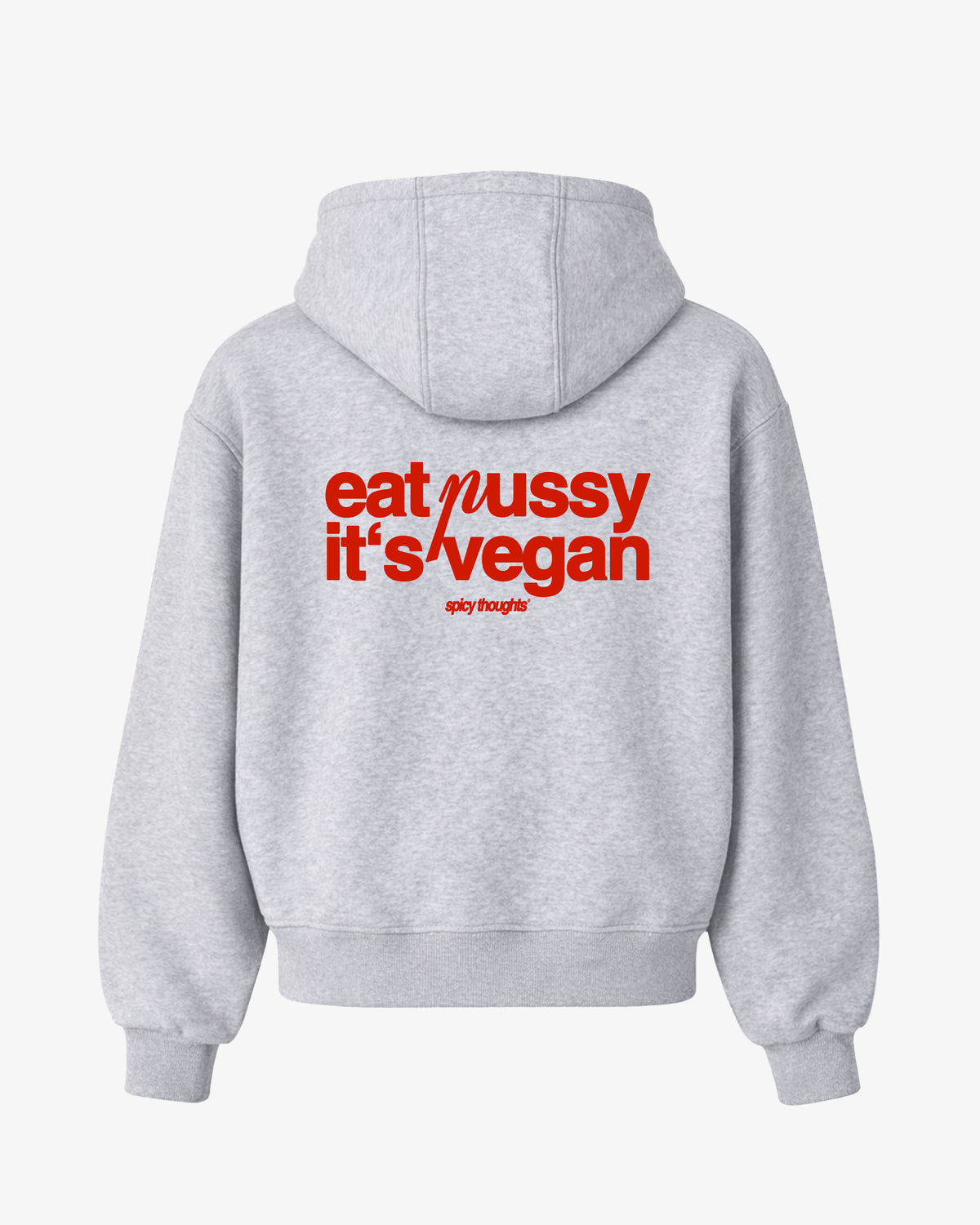 Oversized Hoodie - Eat Pussy It’s Vegan