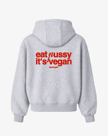 Oversized Hoodie - Eat Pussy It’s Vegan