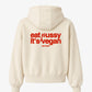 Oversized Hoodie - Eat Pussy It’s Vegan