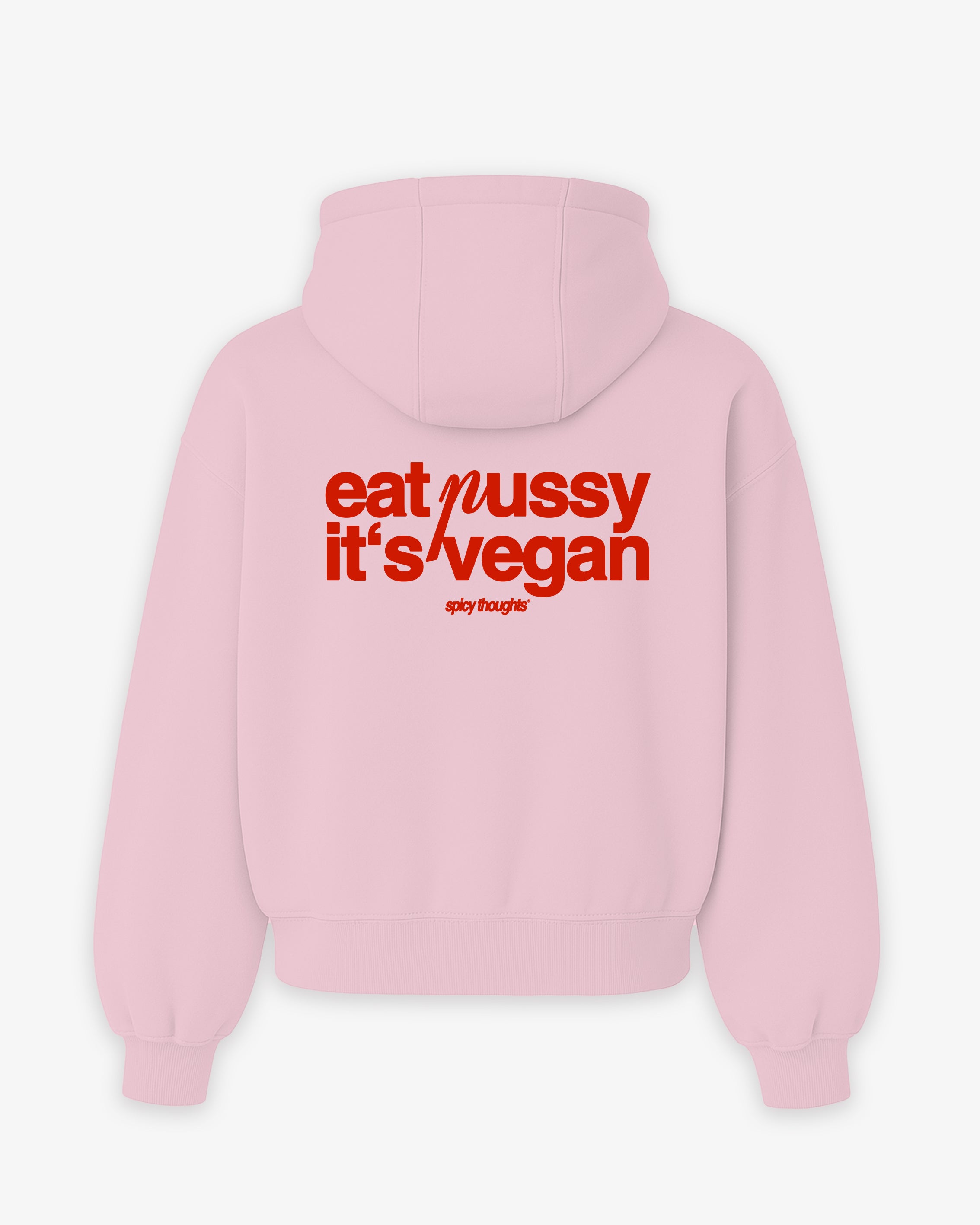 Oversized Hoodie - Eat Pussy It's Vegan – Spicy Thoughts