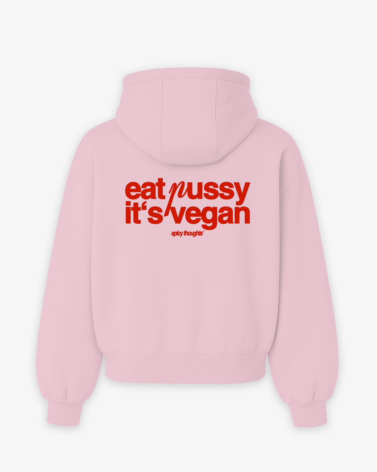 Oversized Hoodie - Eat Pussy It’s Vegan