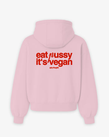 Oversized Hoodie - Eat Pussy It’s Vegan