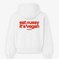 Oversized Hoodie - Eat Pussy It’s Vegan