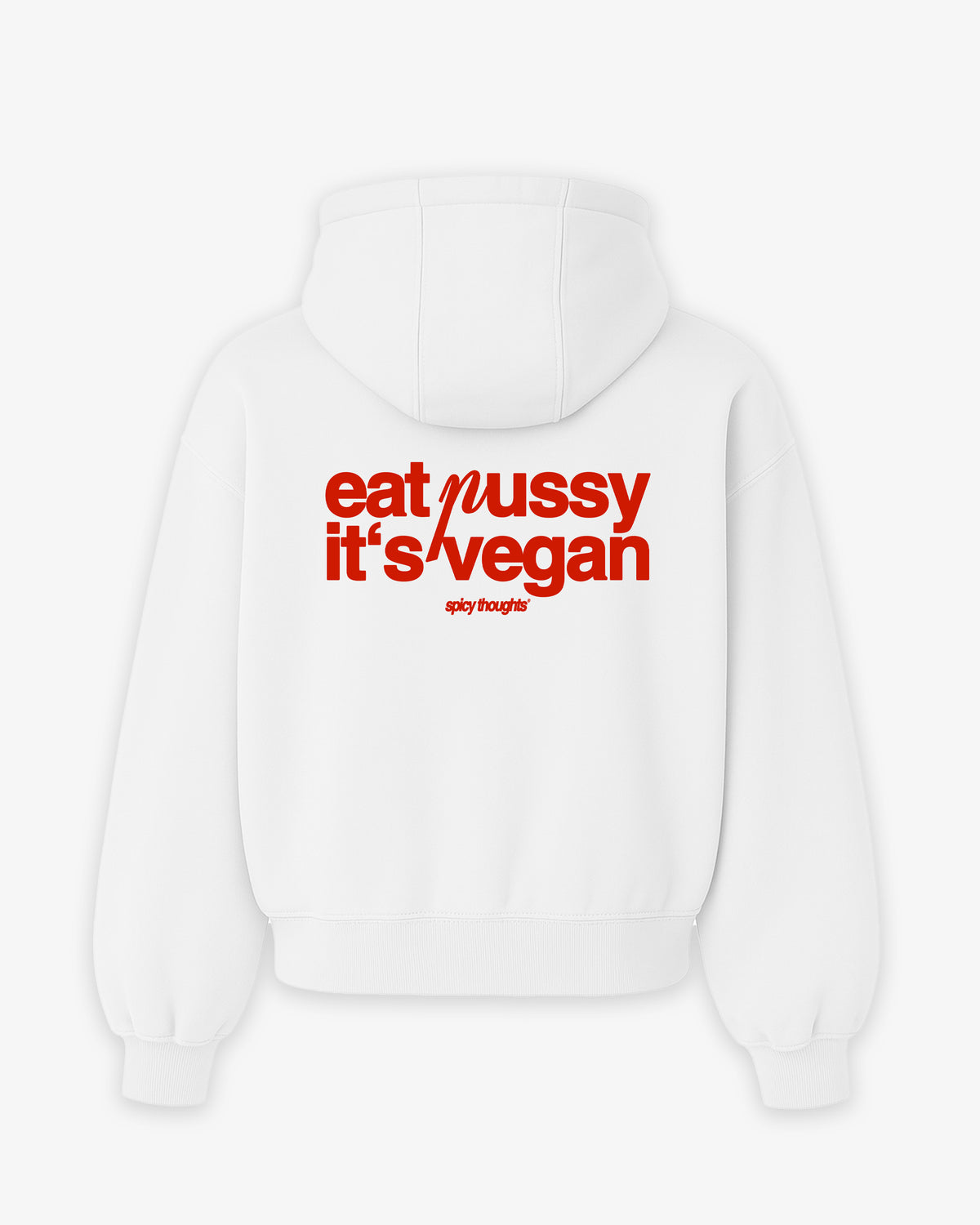 Oversized Hoodie - Eat Pussy It’s Vegan