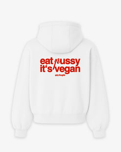 Oversized Hoodie - Eat Pussy It’s Vegan