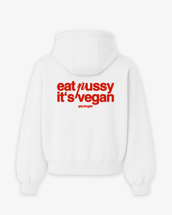 Oversized Hoodie - Eat Pussy It’s Vegan