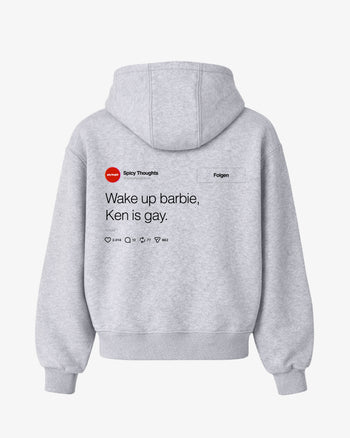 Oversized Hoodie - Wake Up Barbie "Feed"