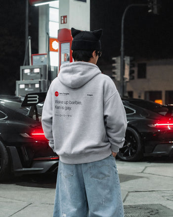 Oversized Hoodie - Wake Up Barbie "Feed"