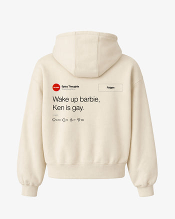 Oversized Hoodie - Wake Up Barbie "Feed"